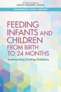Feeding Infants and Children from Birth to 24 Months : Summarizing Existing Guidance