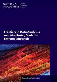 Frontiers in Data Analytics and Monitoring Tools for Extreme Materials : Proceedings of a Workshop