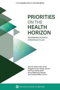 Priorities on the Health Horizon : Informing PCORI's Strategic Plan