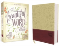 Beautiful Word Bible : King James Version, Taupe/Berry, Italian Duo-Tone （BOX LEA）