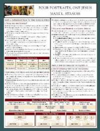 Four Portraits, One Jesus Laminated Sheet