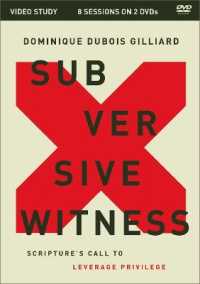 Subversive Witness Video Study : Scripture's Call to Leverage Privilege -- DVD video