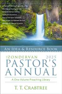 The Zondervan 2025 Pastor's Annual : An Idea and Resource Book