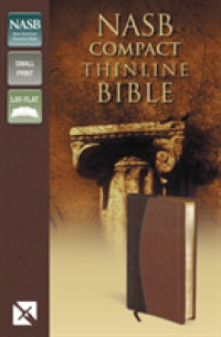 Holy Bible : New American Standard Bible, Mahogany / Chocolate, Italian Duo-Tone, Thinline Bible （LEA CPT）