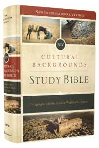 NIV, Cultural Backgrounds Study Bible (Context Changes Everything), Hardcover, Red Letter : Bringing to Life the Ancient World of Scripture