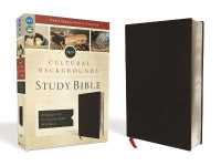 NIV, Cultural Backgrounds Study Bible (Context Changes Everything), Bonded Leather, Black, Red Letter : Bringing to Life the Ancient World of Scripture