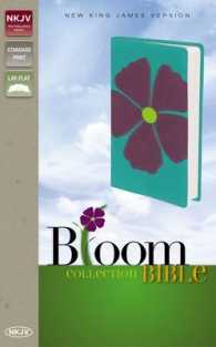 The Bible : New King James Version Purple Flax Italian Duo-Tone Bloom Collection Bible （LEA）