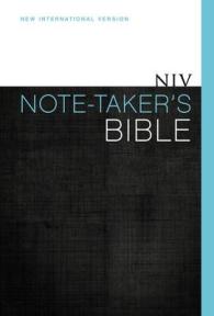 Holy Bible : New International Version, Note-Taker's Bible