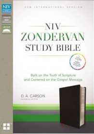 NIV Zondervan Study Bible : New International Version, Black, Bonded Leather （BOX LEA PA）