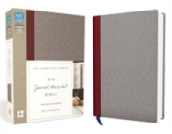 NIV Journal the Word Bible : New International Version, Crimson/Gray, Cloth over Board （CSM JOU）