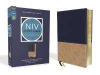 NIV Study Bible, Fully Revised Edition (Study Deeply. Believe Wholeheartedly.), Leathersoft, Navy/Tan, Red Letter, Comfort Print (Niv Study Bible, Fully Revised Edition)