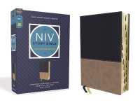 NIV Study Bible, Fully Revised Edition (Study Deeply. Believe Wholeheartedly.), Leathersoft, Navy/Tan, Red Letter, Thumb Indexed, Comfort Print (Niv Study Bible, Fully Revised Edition)