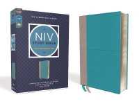NIV Study Bible, Fully Revised Edition (Study Deeply. Believe Wholeheartedly.), Leathersoft, Teal/Gray, Red Letter, Comfort Print (Niv Study Bible, Fully Revised Edition)