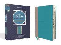 NIV Study Bible, Fully Revised Edition (Study Deeply. Believe Wholeheartedly.), Leathersoft, Teal/Gray, Red Letter, Thumb Indexed, Comfort Print (Niv Study Bible, Fully Revised Edition)