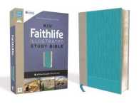 Faithlife Study Bible : New International Version, Faithlife Study Gray Turquoise, Leathersoft （LEA IND IL）