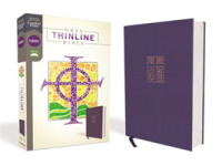 Nrsv, Thinline Bible, Cloth over Board, Navy, Comfort Print -- Hardback