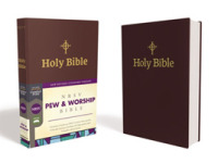 Nrsv, Pew and Worship Bible, Hardcover, Burgundy, Comfort Print -- Hardback