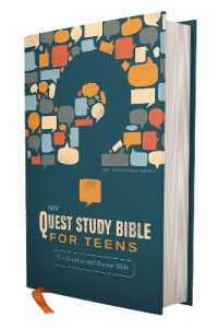 NIV, Quest Study Bible for Teens, Hardcover, Navy, Comfort Print : The Question and Answer Bible