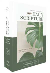 NIV, Daily Scripture, Super Giant Print, Paperback, White/Green, Comfort Print : 365 Days to Read through the Whole Bible in a Year