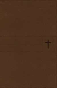 NIV, Thinline Bible, Compact, Leathersoft, Brown, Red Letter, Comfort Print