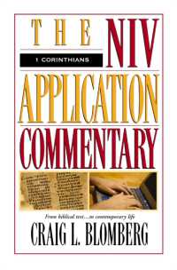 1 Corinthians (The Niv Application Commentary)