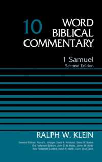 1 Samuel, Volume 10 : Second Edition (Word Biblical Commentary) （2ND）