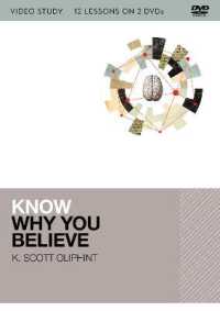 Know Why You Believe (2-Volume Set) : Video Study, 12 Lessons (Know) （DVD）