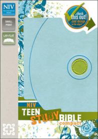 NIV Teen Study Bible : New International Version, Mist Blue/Kiwi, Italian Duo-Tone （BOX LEA CP）