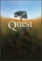 Quest Study Bible : New International Version, Burgundy Top Grain Leather （REV UPD）