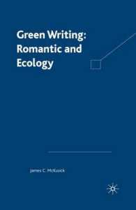 Green Writing : Romanticism and Ecology