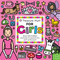 Treasure Hunt for Girls : Over 500 Hidden Pictures to Search For, Sort and Count （ACT BRDBK）