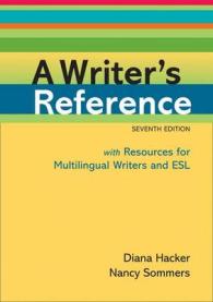 Writer's Reference with Resources for Multilingual Writers and Esl -- Paperback / softback （7 Revised）