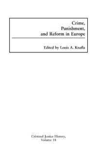 犯罪、刑罰、改革：ヨーロッパの歴史<br>Crime, Punishment, and Reform in Europe
