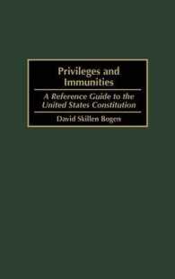 Privileges and Immunities : A Reference Guide to the United States Constitution