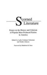 Scorned Literature : Essays on the History and Criticism of Popular Mass-Produced Fiction in America