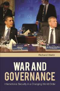 War and Governance : International Security in a Changing World Order (The Changing Face of War)
