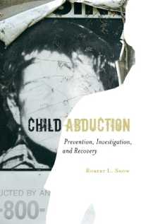 Child Abduction : Prevention, Investigation, and Recovery