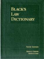 ウエスト社　ブラック米国法辞典（第９版）<br>Black's Law Dictionary （9TH）