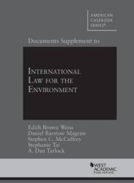 Documents Supplement to International Law for the Environment (American Casebook Series)