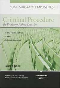 Sum and Substance Audio on Criminal Procedure (Sum and Substance) （6TH）