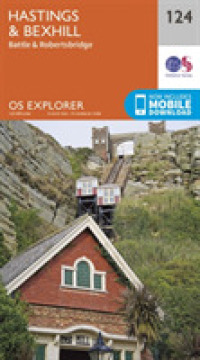 Hastings and Bexhill (Os Explorer Map) （September 2015）