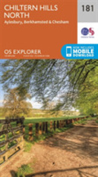 Chiltern Hills North (Os Explorer Map) （September 2015）
