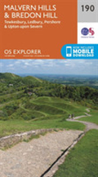 Malvern Hills and Bredon Hill (Os Explorer Map) （September 2015）