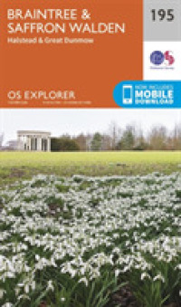 Braintree and Saffron Walden (Os Explorer Map) （September 2015）