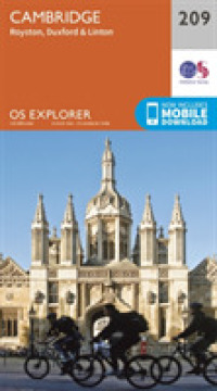 Cambridge, Royston, Duxford & Linton (Os Explorer Map) （September 2015）