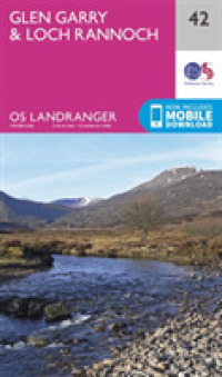 Glen Garry & Loch Rannoch (Os Landranger Map) （February 2016）