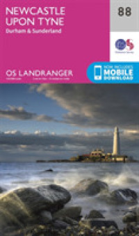 Newcastle upon Tyne, Durham & Sunderland (Os Landranger Map) （February 2016）