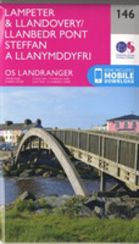 Lampeter & Llandovery (Os Landranger Map) （February 2016）