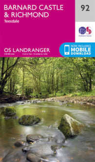 Barnard Castle & Richmond (Os Landranger Map) （February 2017）