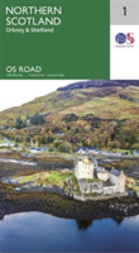 North Scotland. Orkney & Shetland (Os Road Map)